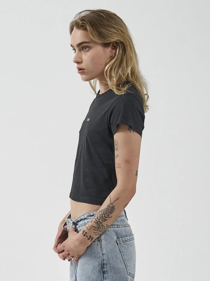 Minimal Thrills Mini Tee - Washed Black sold by Thrills product image thumbnail 4