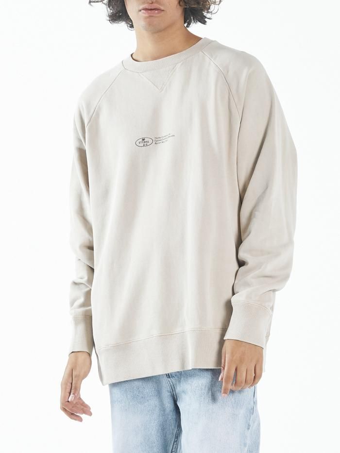 Company Alignment Oversize Raglan Crew - Aged Tan sold by Thrills product image thumbnail 3