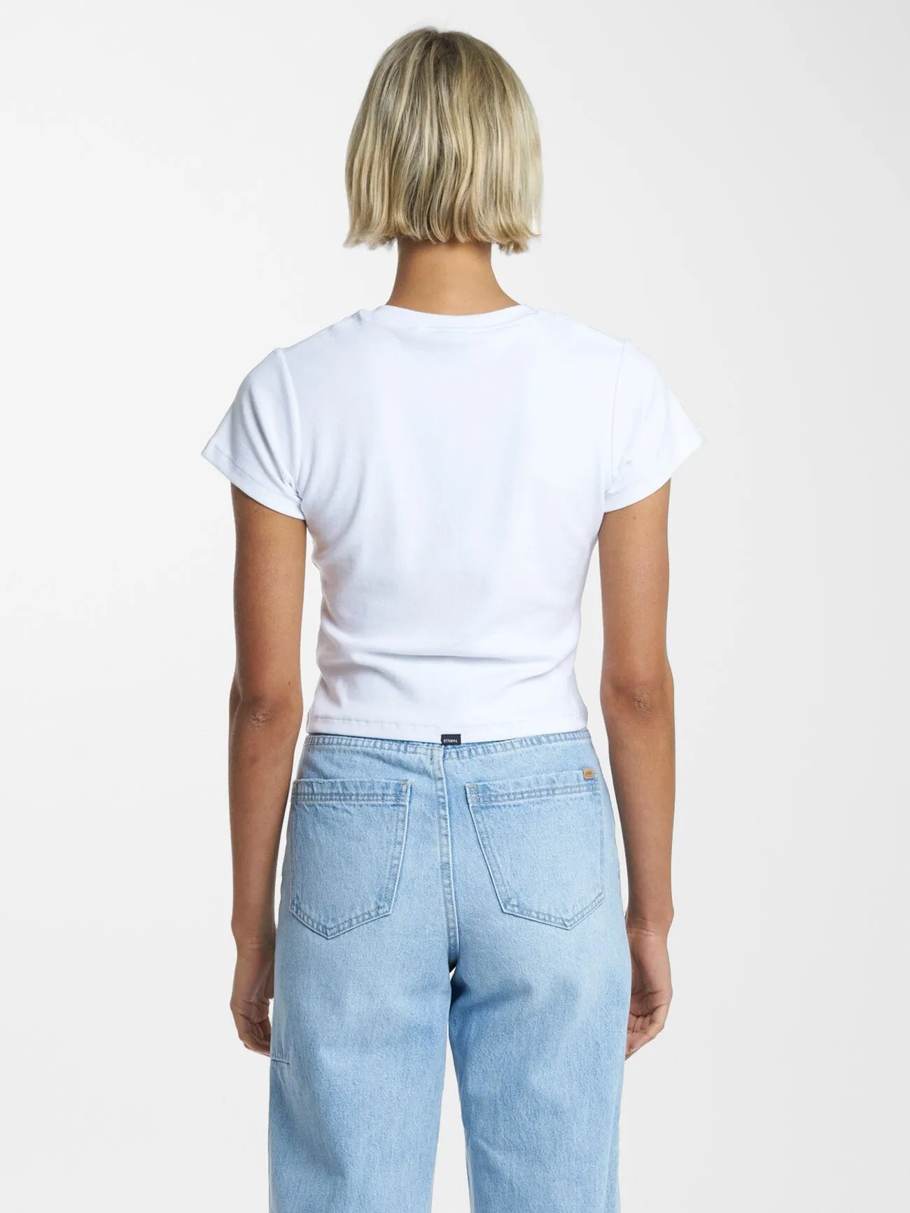 Minimal Thrills Mini Tee - White sold by Thrills product image thumbnail 2