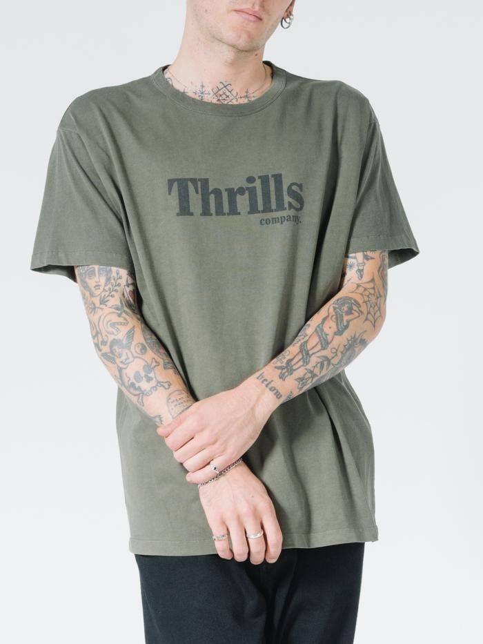 OPS Box Fit Tee - Military sold by Thrills product image thumbnail 4