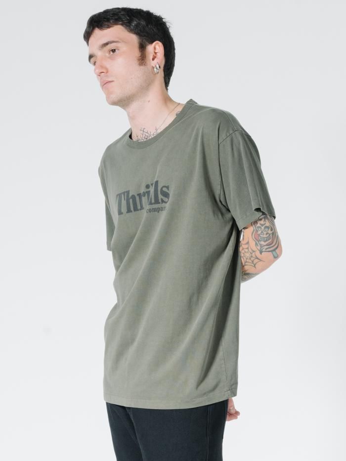 OPS Box Fit Tee - Military sold by Thrills product image thumbnail 3