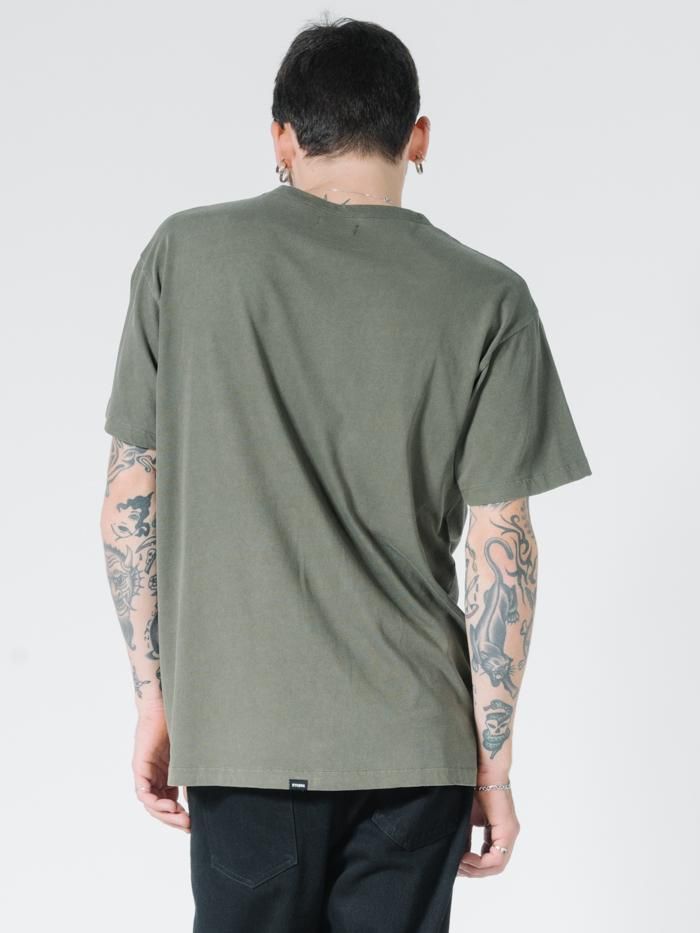OPS Box Fit Tee - Military sold by Thrills product image thumbnail 2