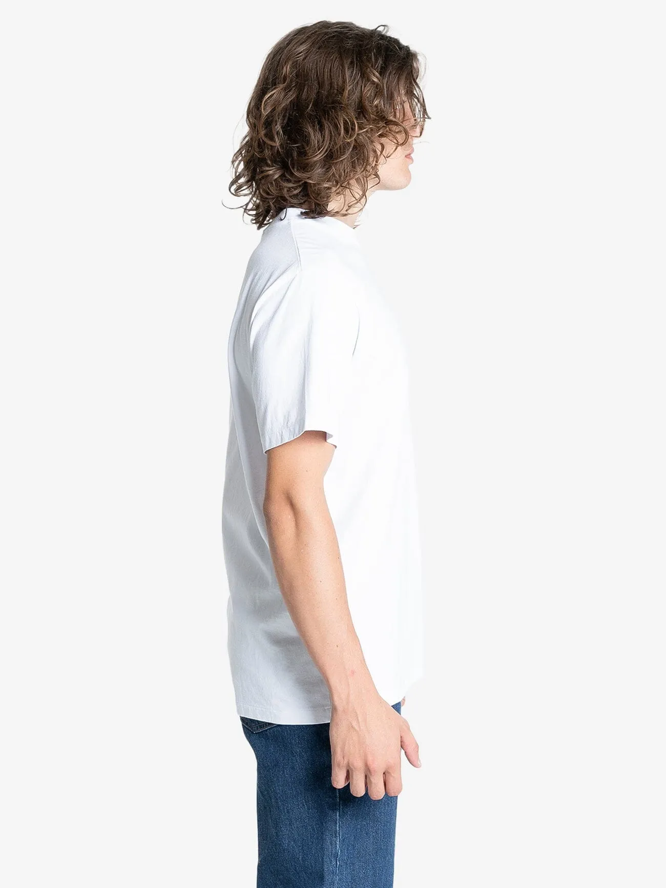 Logic Merch Fit Tee - White sold by Thrills product image thumbnail 3