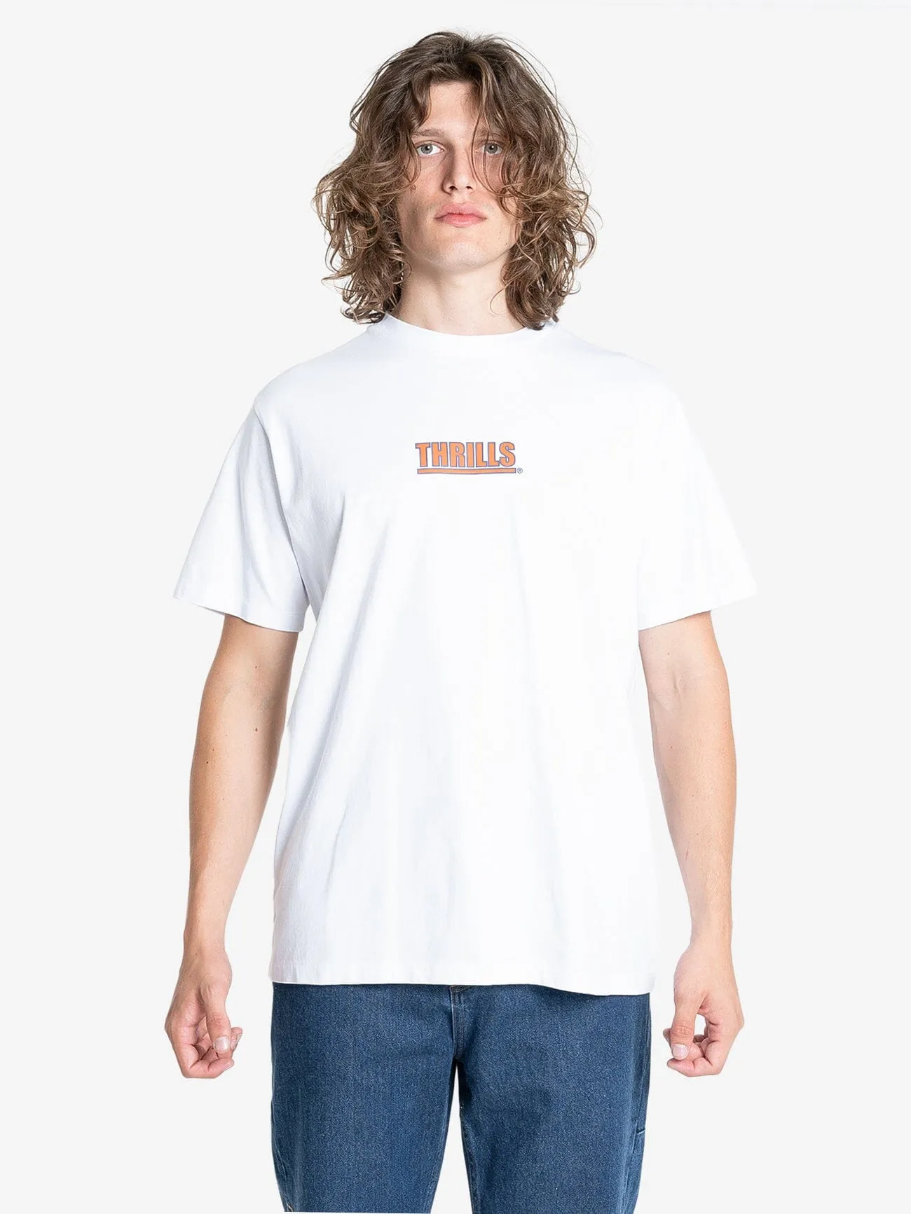 Logic Merch Fit Tee - White sold by Thrills