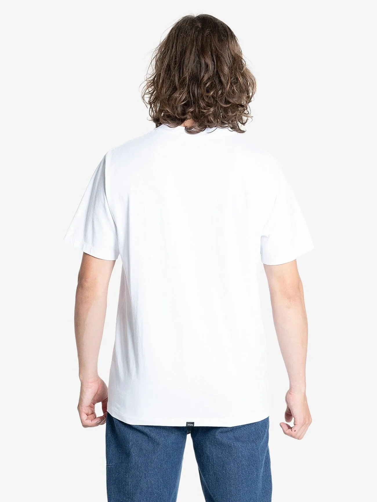 Logic Merch Fit Tee - White sold by Thrills product image thumbnail 2