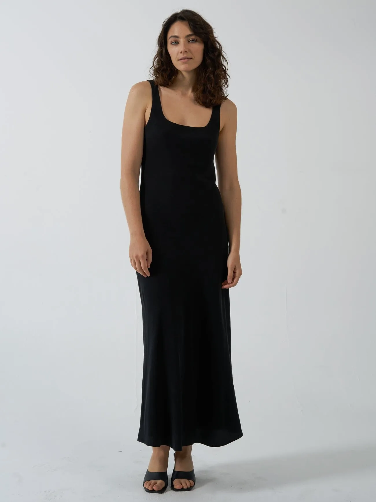 Onyx Slip Dress - Antique Black sold by Thrills product image thumbnail 5