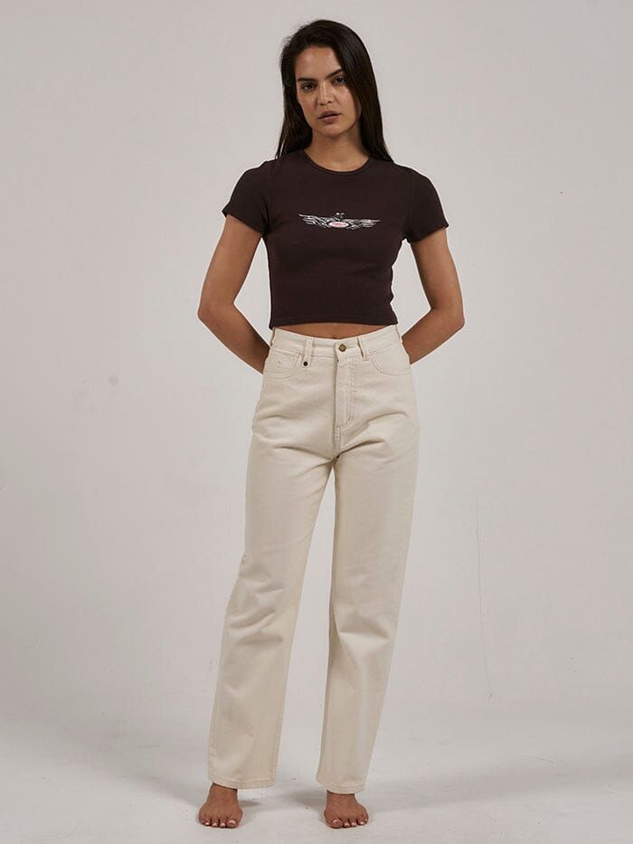 Laid Back Baby Tee - Postal Brown sold by Thrills product image thumbnail 4