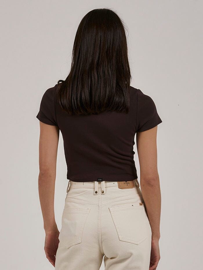 Laid Back Baby Tee - Postal Brown sold by Thrills product image thumbnail 2