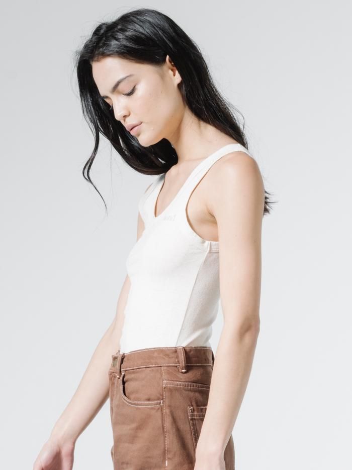 Thrills Unseen Retro Tank - Unbleached sold by Thrills product image thumbnail 3