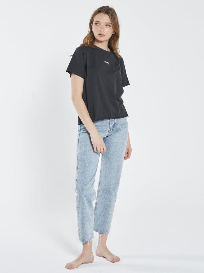 Minimal Thrills Relaxed Tee - Washed Black sold by Thrills product image thumbnail 4