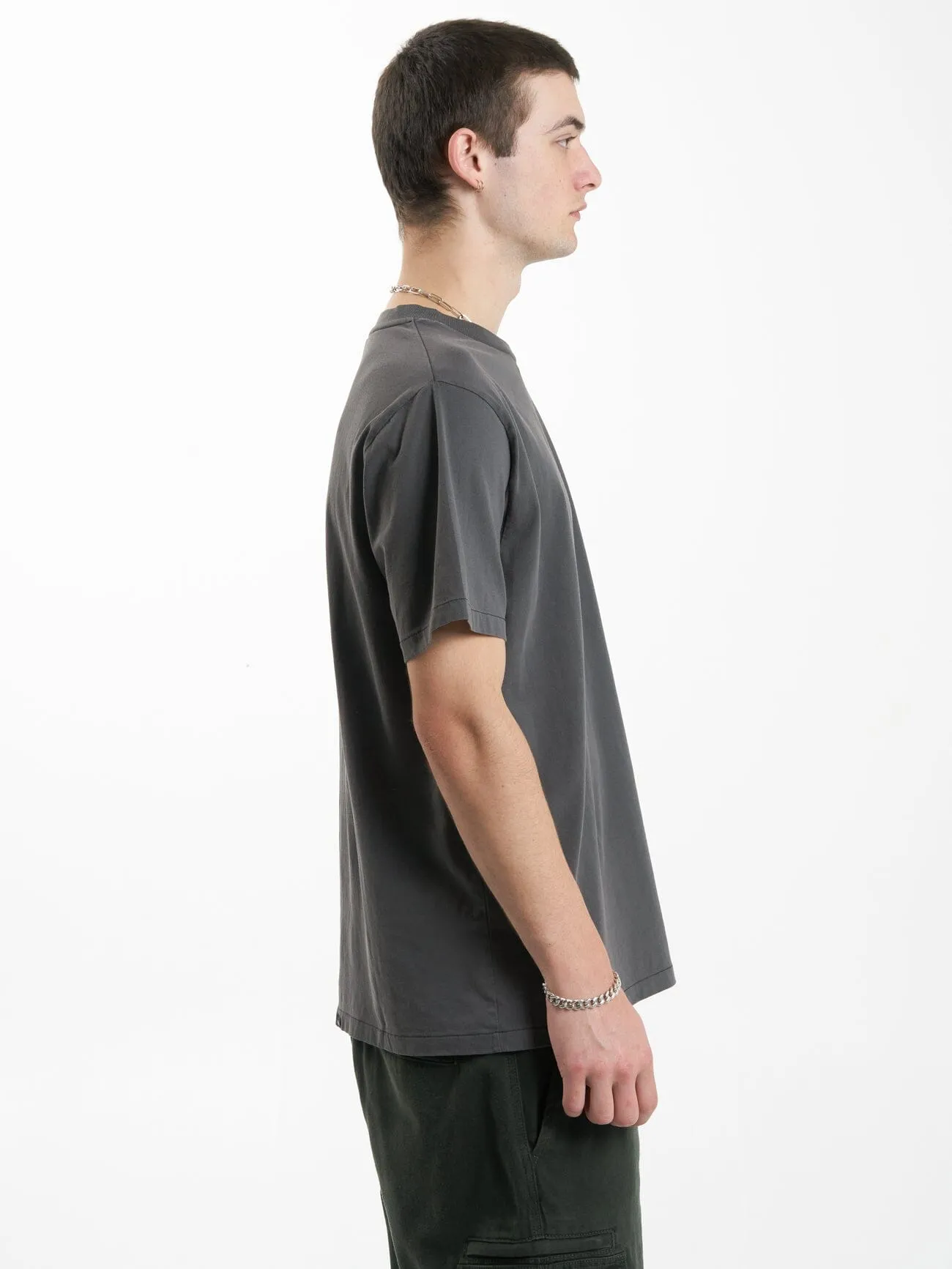 Exalted Existence Merch Fit Tee - Merch Black sold by Thrills product image thumbnail 4