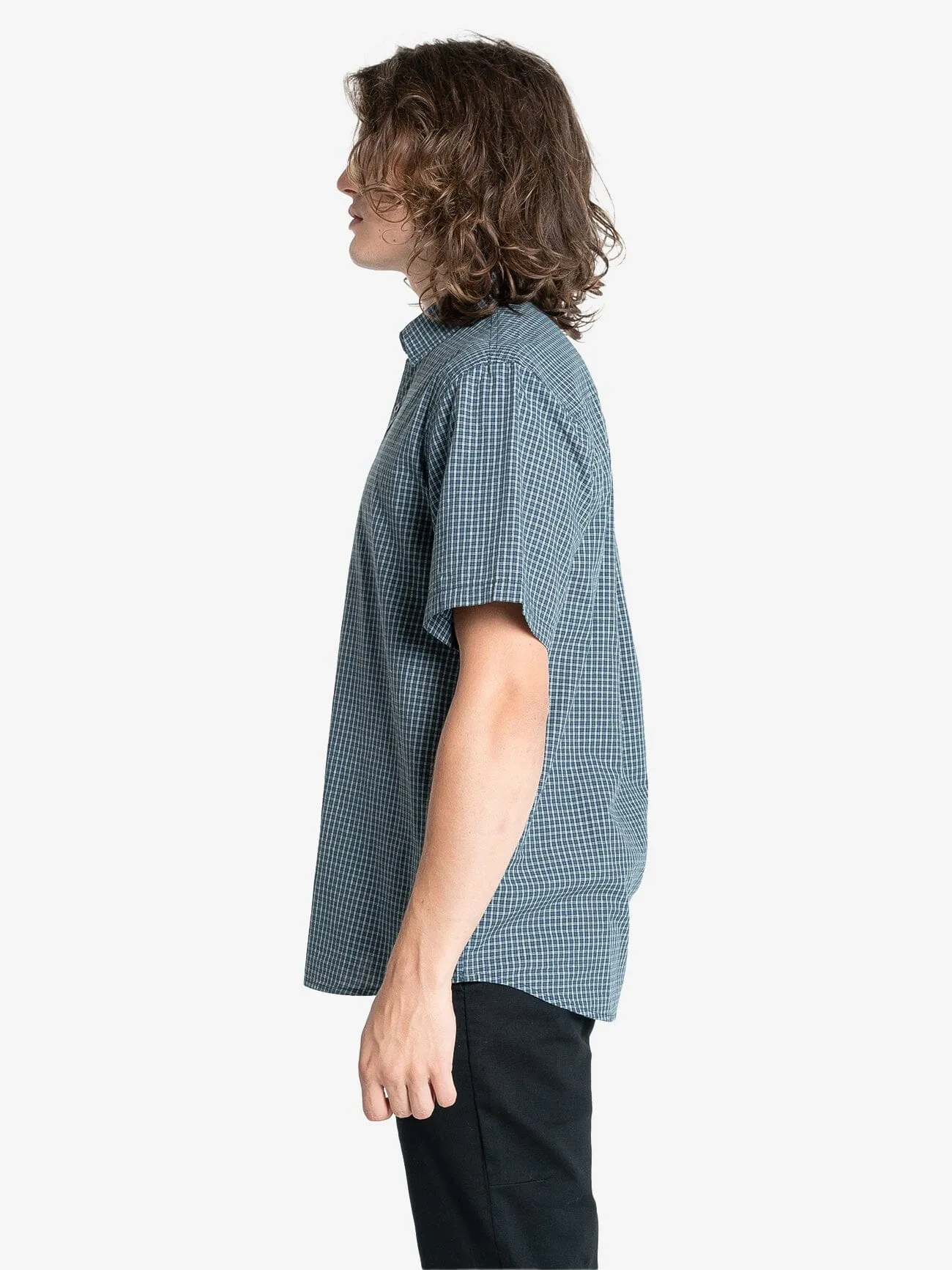 Precious Energy Short Sleeve Shirt - Dark Jade sold by Thrills product image thumbnail 4