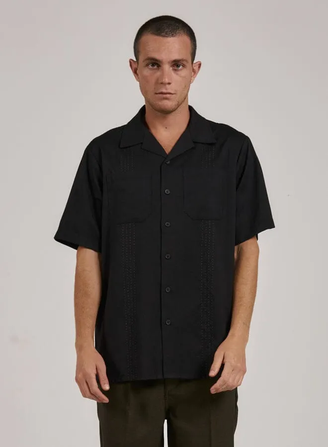 High Standards Bowling Shirt - Black sold by Thrills