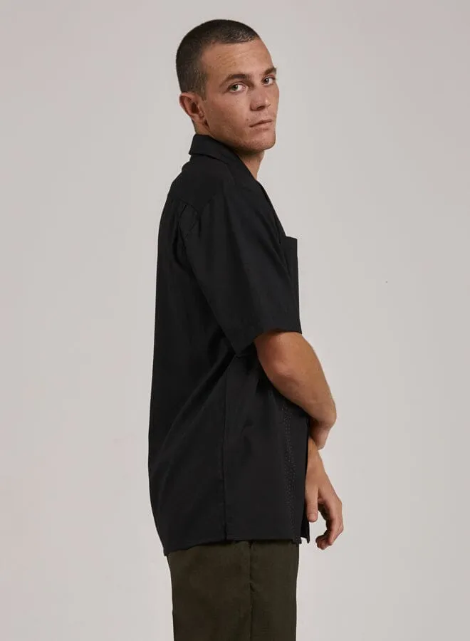 High Standards Bowling Shirt - Black sold by Thrills product image thumbnail 4