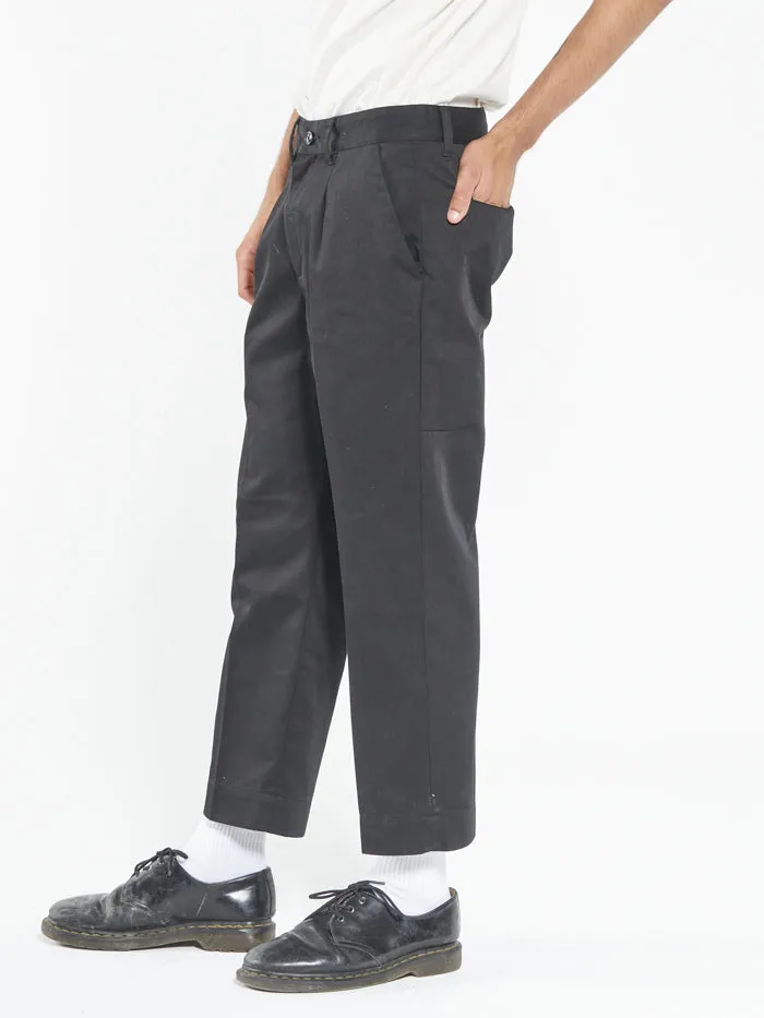 Jacob Twill Pant - Black sold by Thrills product image thumbnail 4