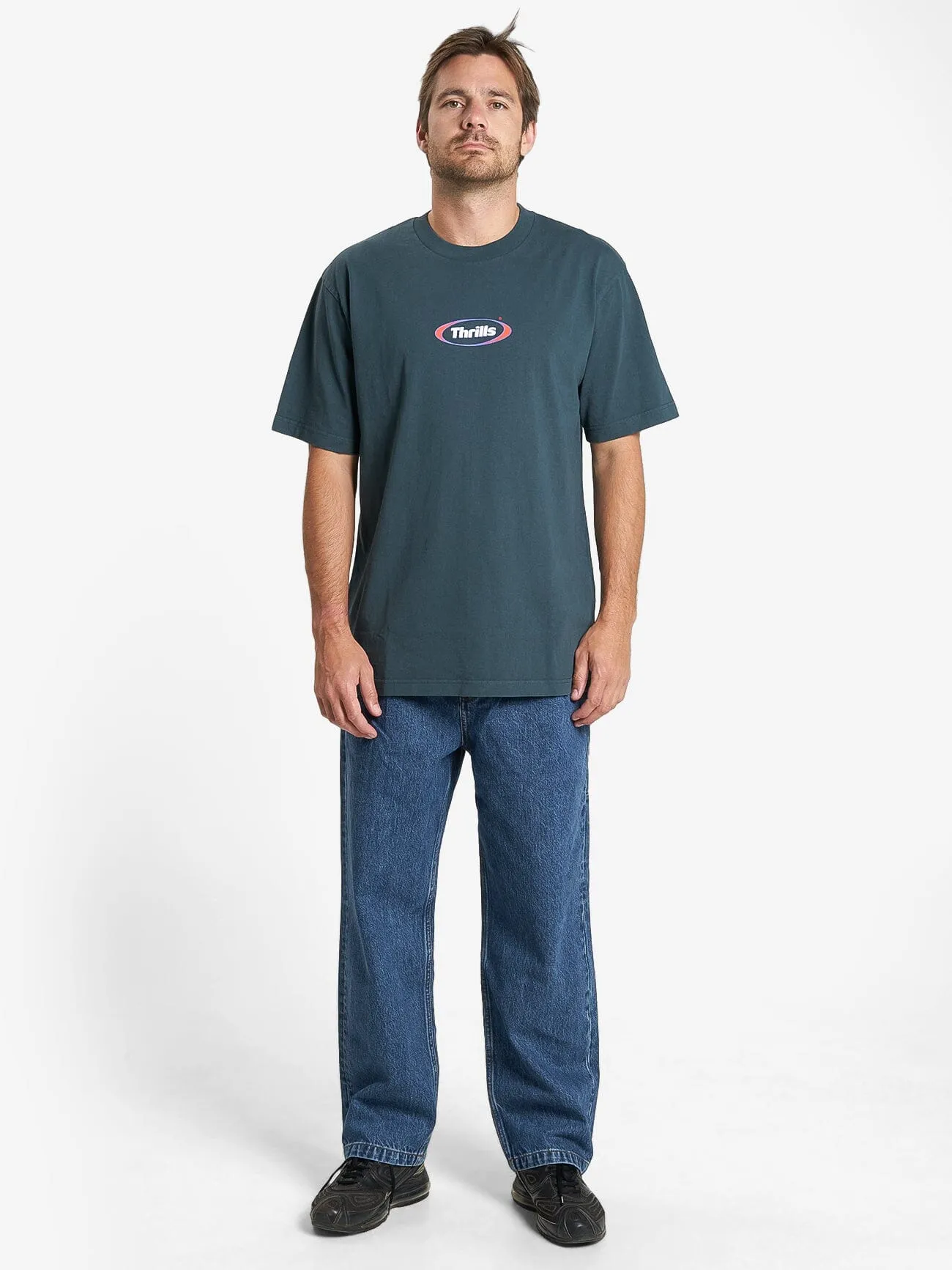 Westside Oversize Fit Tee - Jasper Green sold by Thrills product image thumbnail 5