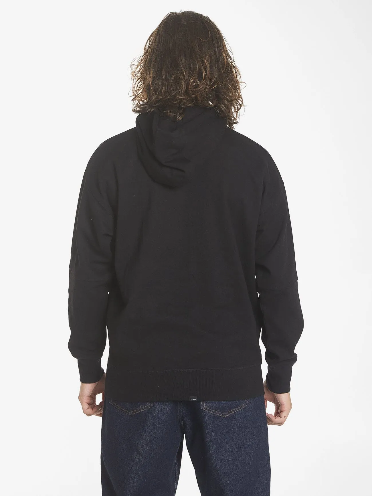 Underground Slouch Pull On Hood - Black sold by Thrills product image thumbnail 2