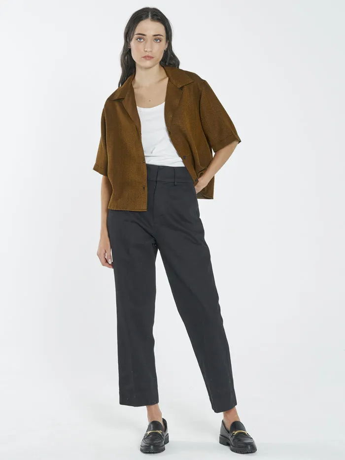 Restraint Bowling Shirt - Gold sold by Thrills product image thumbnail 4