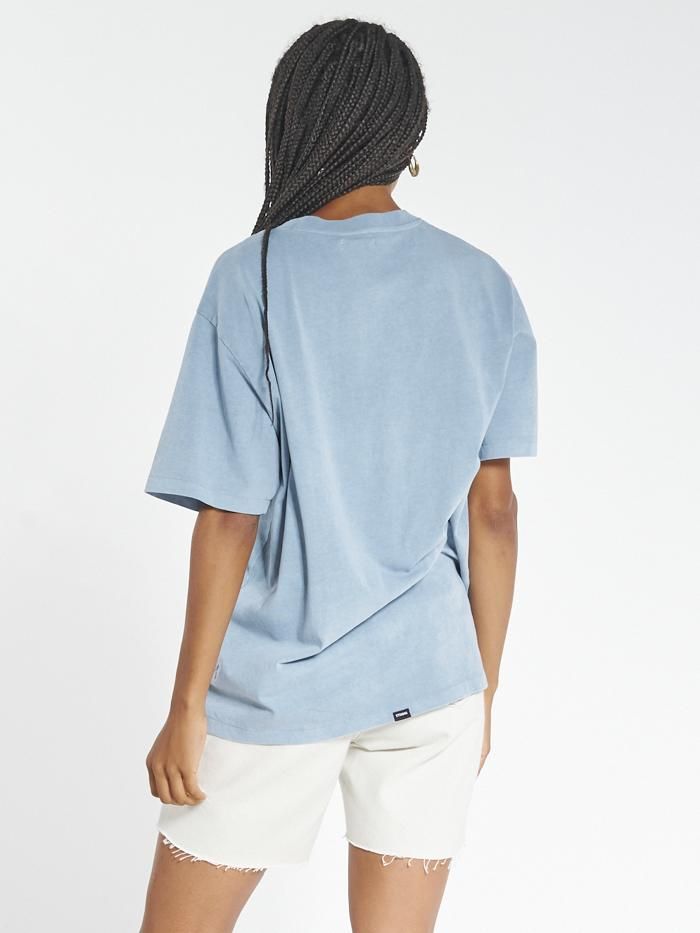 Strange Days Merch Fit Tee - Steel Blue sold by Thrills product image thumbnail 2