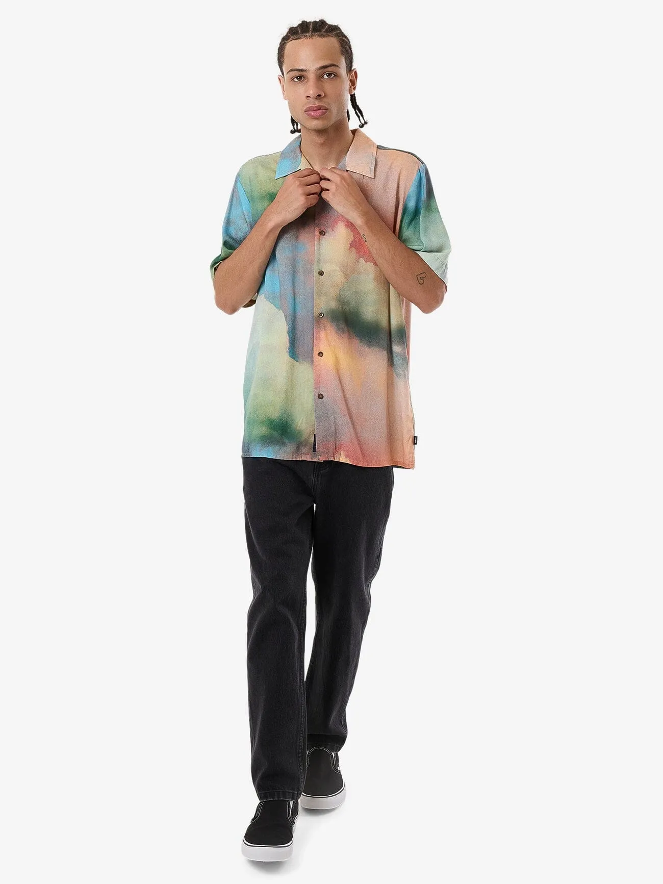 Method Bowling Shirt - Cloud sold by Thrills product image thumbnail 5
