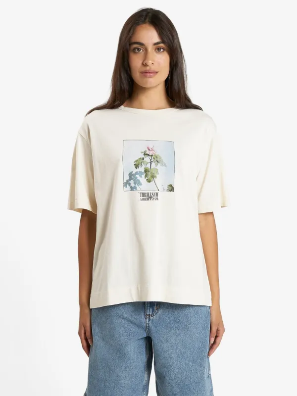 Come Enjoy Reality Box Tee - Heritage White sold by Thrills