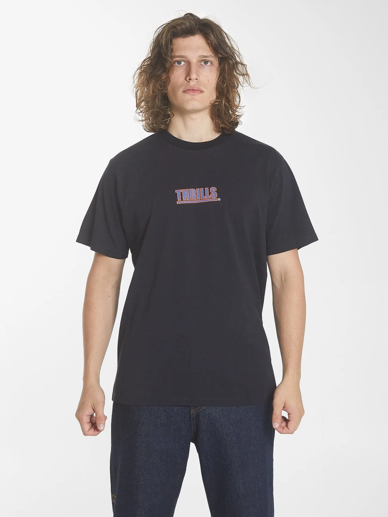 Logic Merch Fit Tee - Dark Navy sold by Thrills