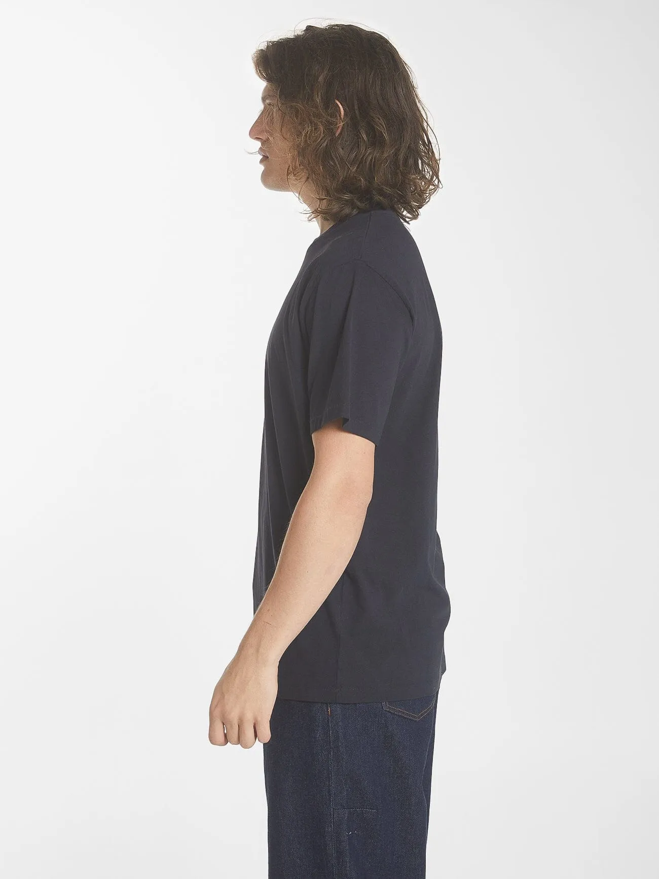 Logic Merch Fit Tee - Dark Navy sold by Thrills product image thumbnail 4