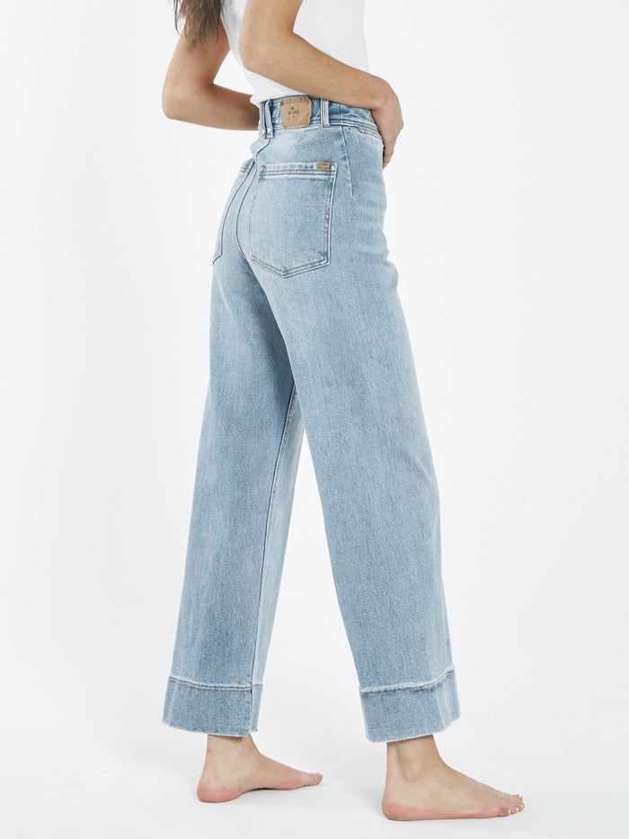 Belle Stretch Jean - Dust Blue sold by Thrills product image thumbnail 5