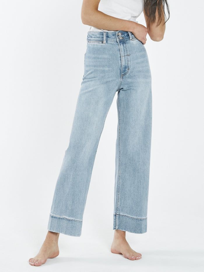 Belle Stretch Jean - Dust Blue sold by Thrills product image thumbnail 4