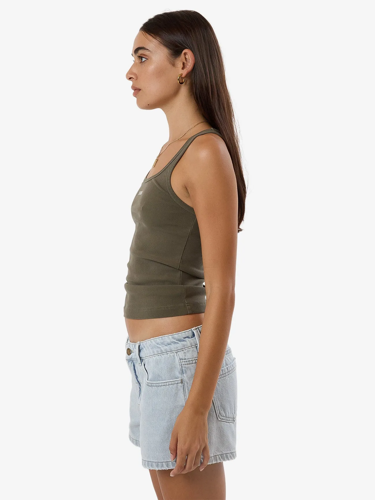 Minimal Thrills Scoop Tank - Tarmac sold by Thrills product image thumbnail 3
