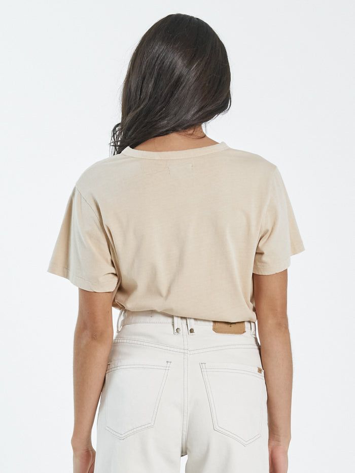 Minimal Thrills Relaxed Tee - Nude sold by Thrills product image thumbnail 2