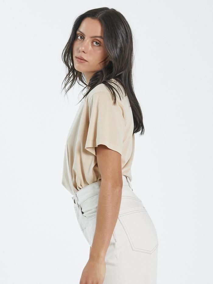 Minimal Thrills Relaxed Tee - Nude sold by Thrills product image thumbnail 4