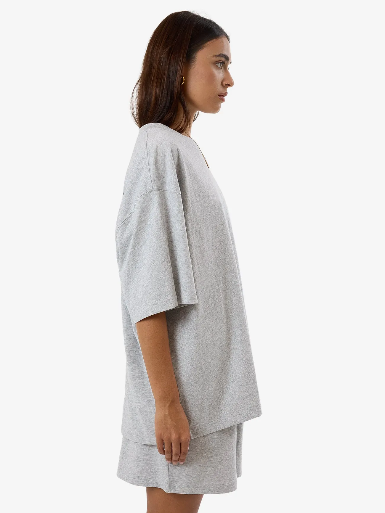 Special Offer Oversized Tee - Snow Marle sold by Thrills product image thumbnail 4
