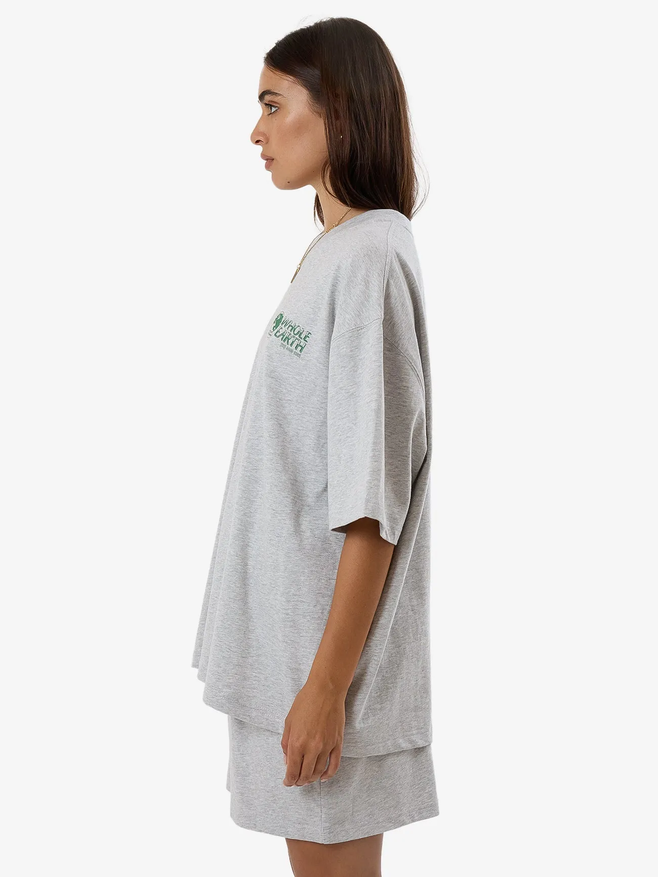 Special Offer Oversized Tee - Snow Marle sold by Thrills product image thumbnail 3