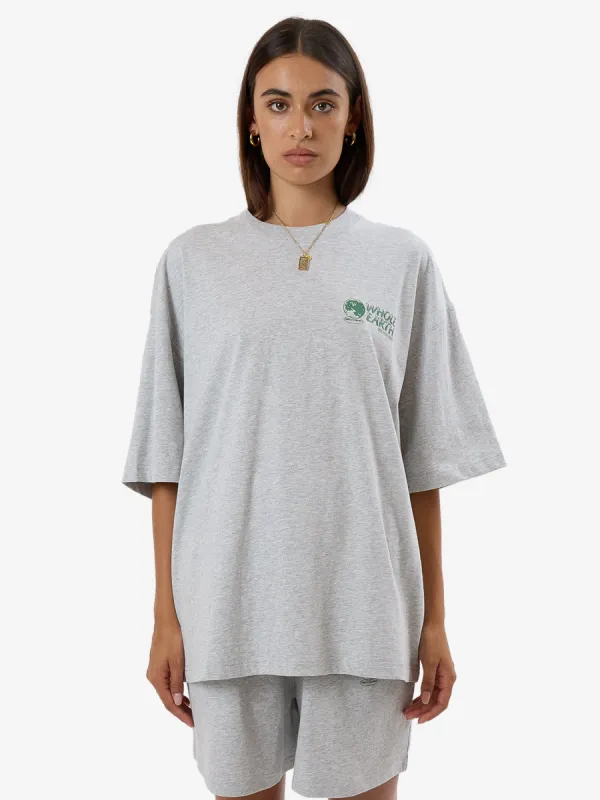 Special Offer Oversized Tee - Snow Marle made by Thrills