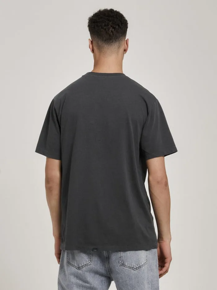 Mind Swirl Merch Fit Tee - Dark Charcoal sold by Thrills product image thumbnail 2