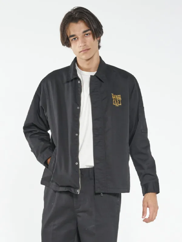 Future Feelings Past Problems Jacket - Black sold by Thrills