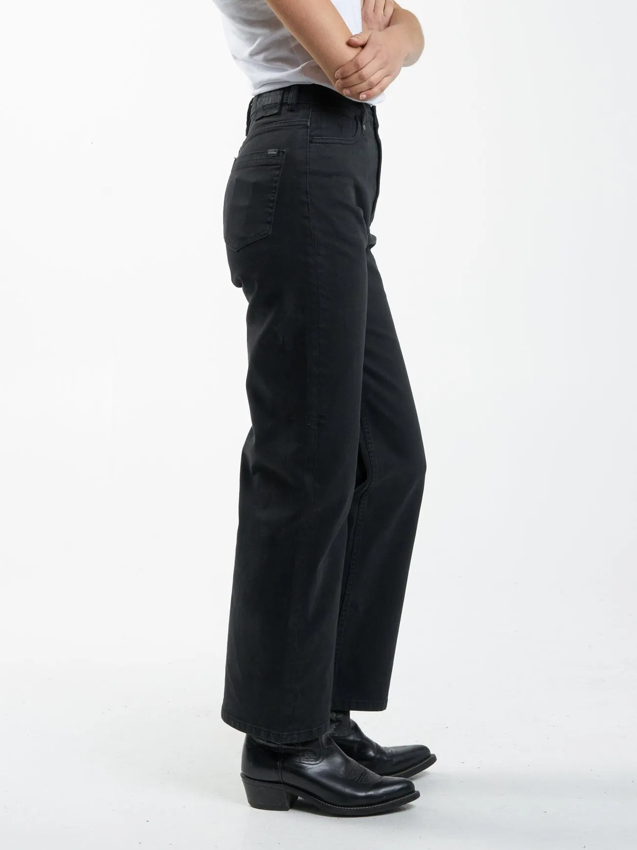 Cherry High Rise Stretch Jean - Dusk Black sold by Thrills product image thumbnail 4