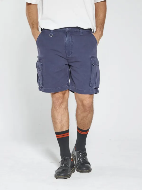 Hard Yakka x Thrills Slacker Cargo Short - Yakka Blue sold by Thrills