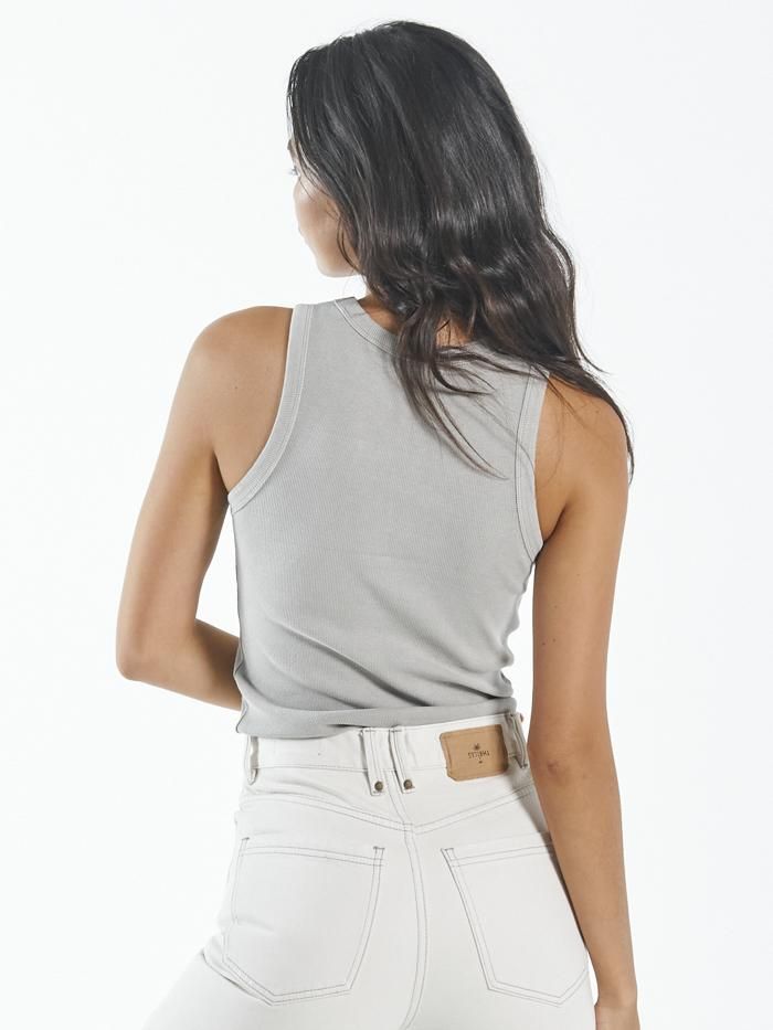 Minimal Thrills Racer Front Tank - Gravel sold by Thrills product image thumbnail 2