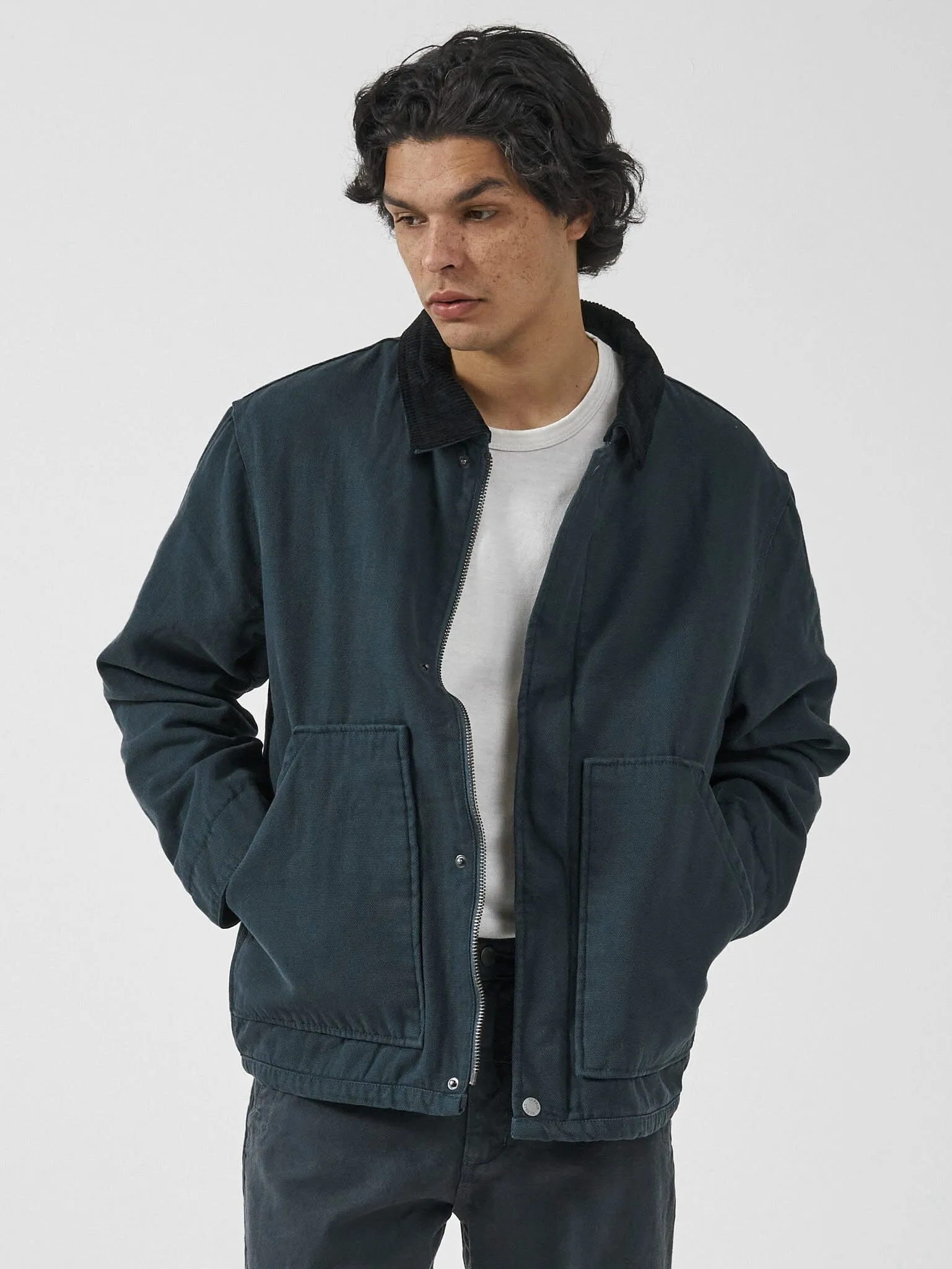 Thrills Union Jacket - Petrol sold by Thrills