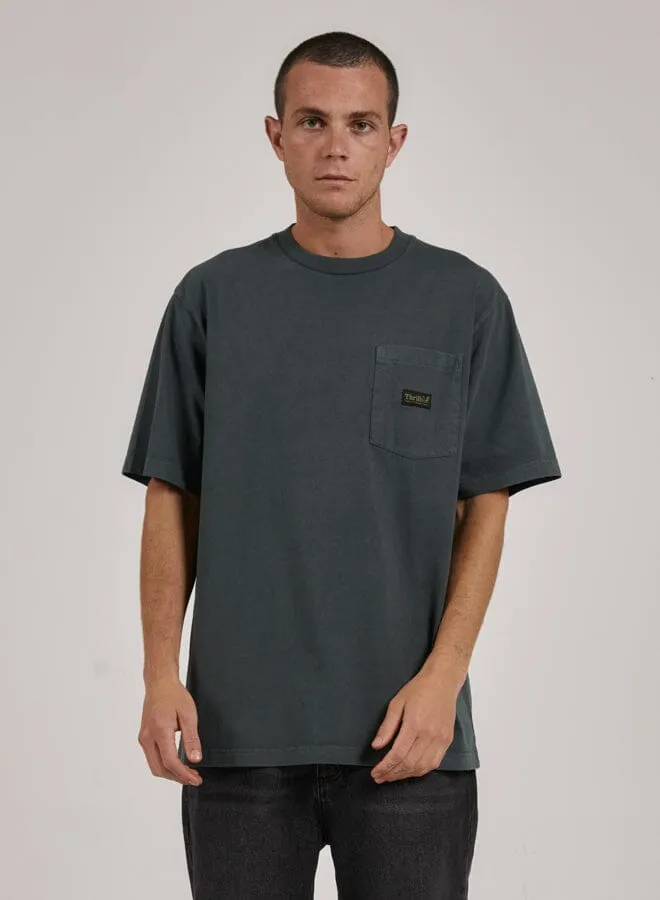 Thrills Union Oversize Fit Pocket Tee - Spruce sold by Thrills