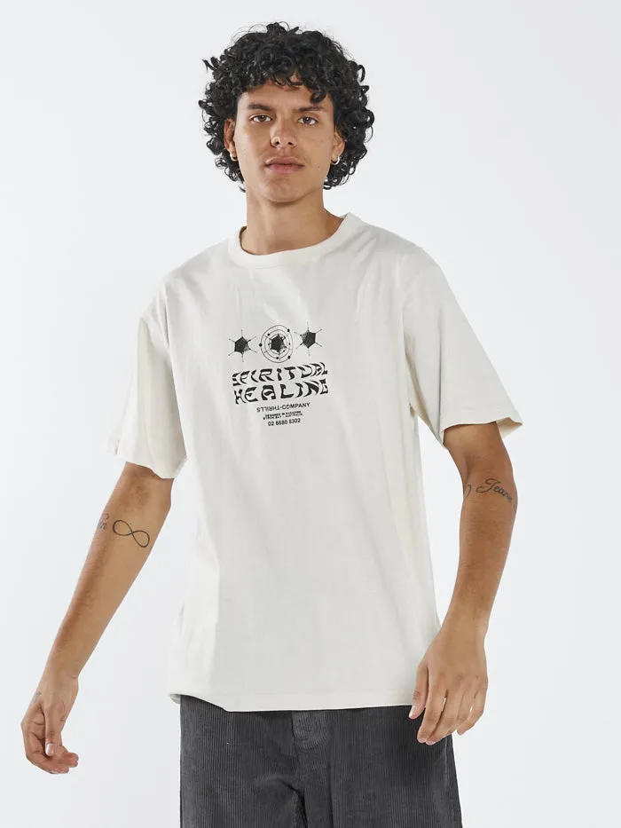 Spiritual Healing Merch Fit Tee - Unbleached sold by Thrills