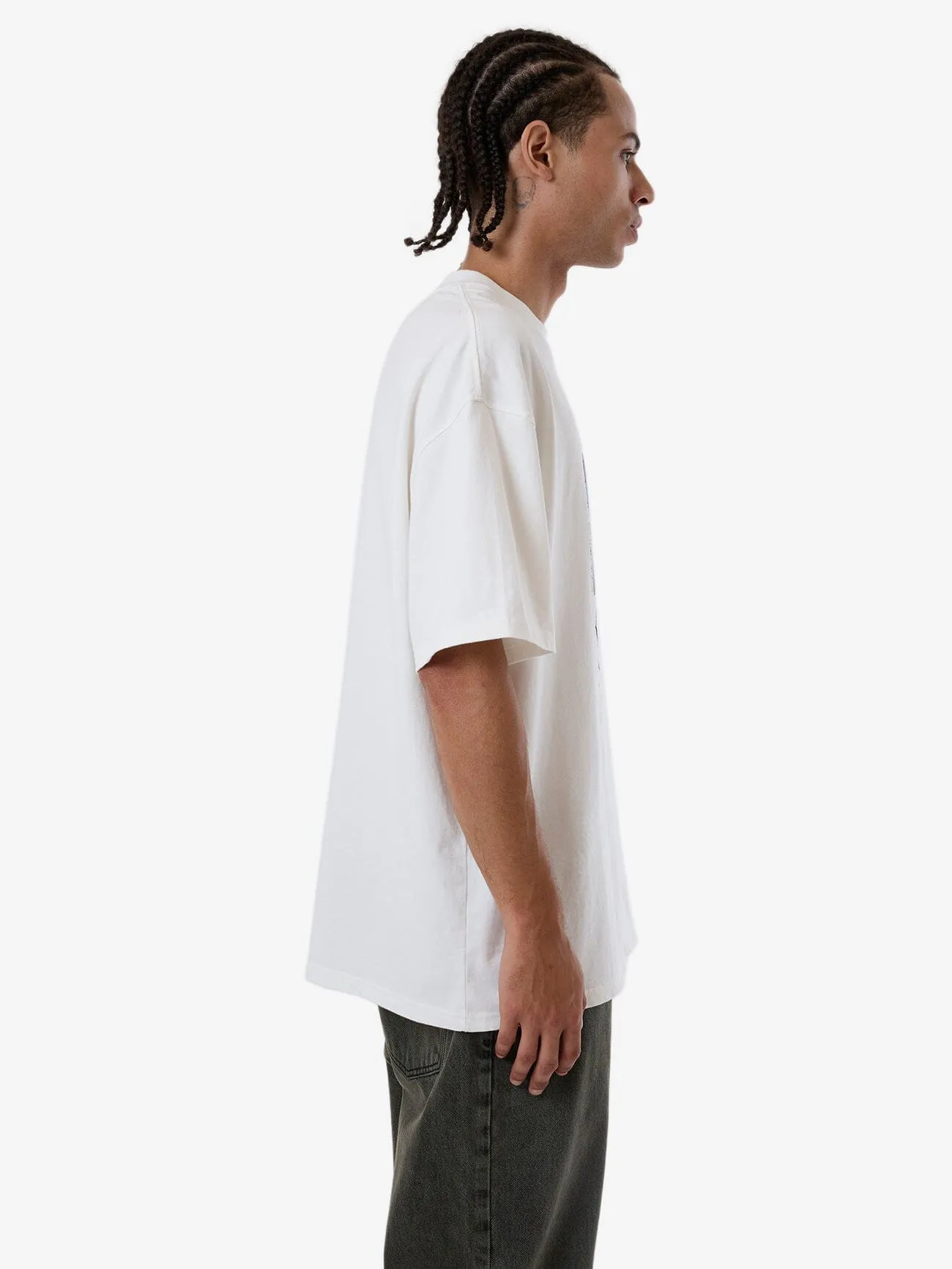 Method Box Fit Oversize Tee - Dirty White sold by Thrills product image thumbnail 5
