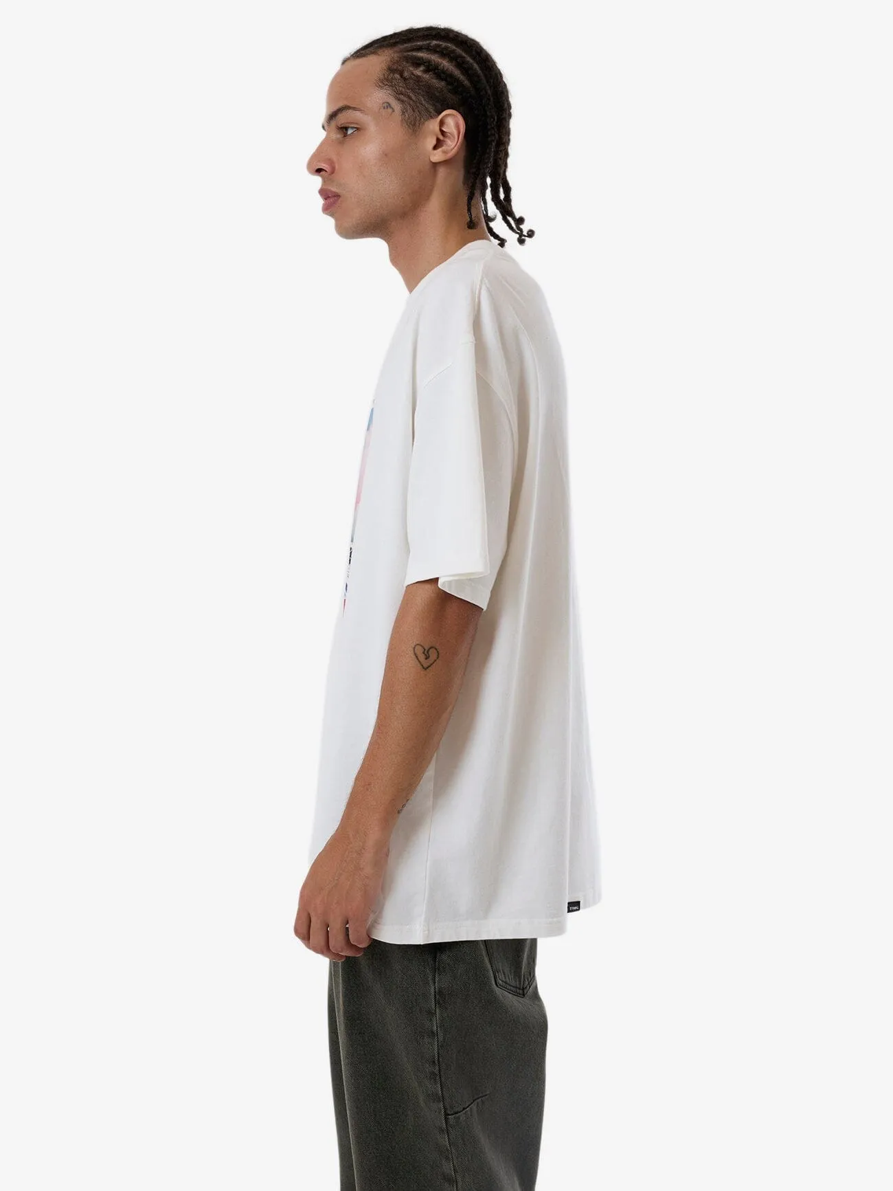 Method Box Fit Oversize Tee - Dirty White sold by Thrills product image thumbnail 4