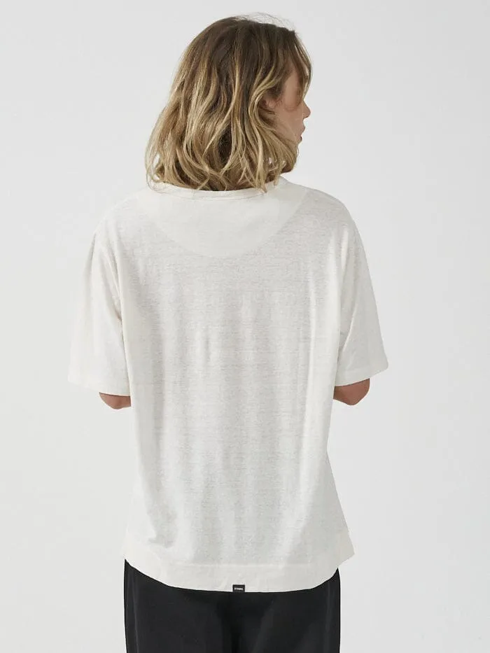 Natural Gravitation Hemp Box Tee - Heritage White sold by Thrills product image thumbnail 2