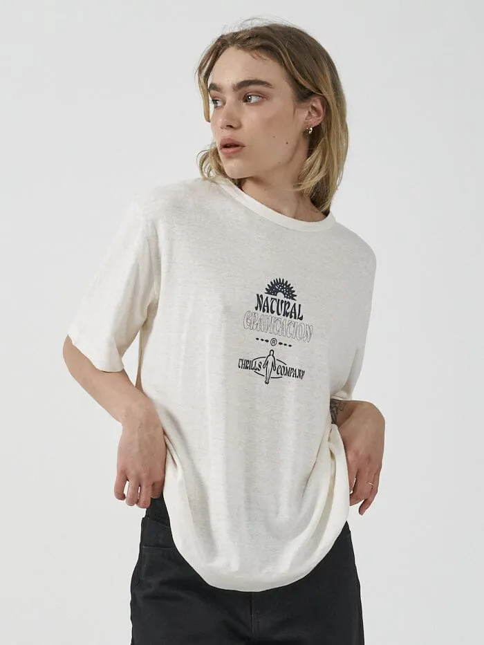 Natural Gravitation Hemp Box Tee - Heritage White sold by Thrills product image thumbnail 4
