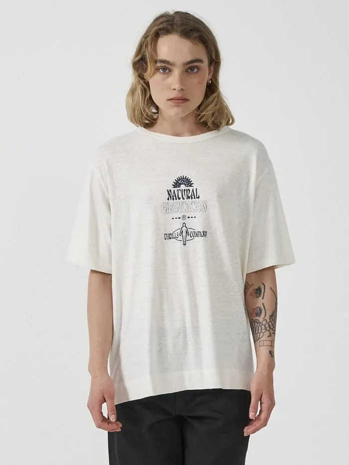 Natural Gravitation Hemp Box Tee - Heritage White sold by Thrills product image thumbnail 5