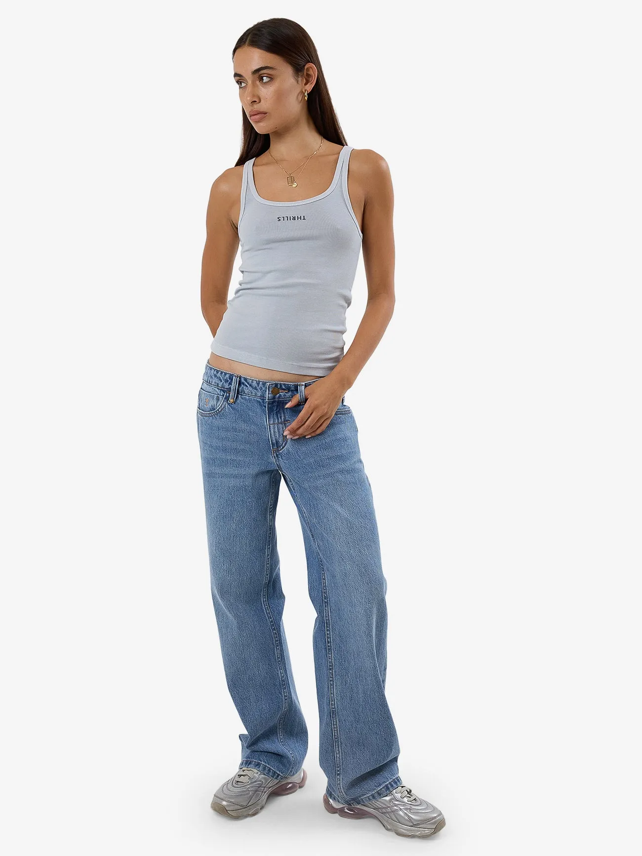 Minimal Thrills Scoop Tank - Iceberg sold by Thrills product image thumbnail 5