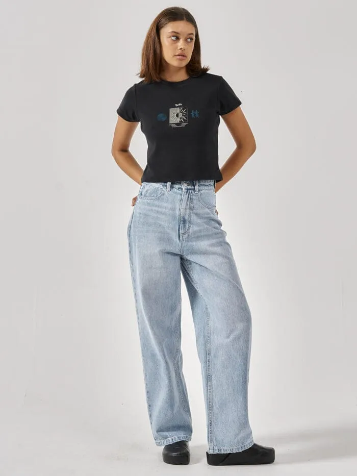 Existencial Mini Tee - Washed Black sold by Thrills product image thumbnail 5